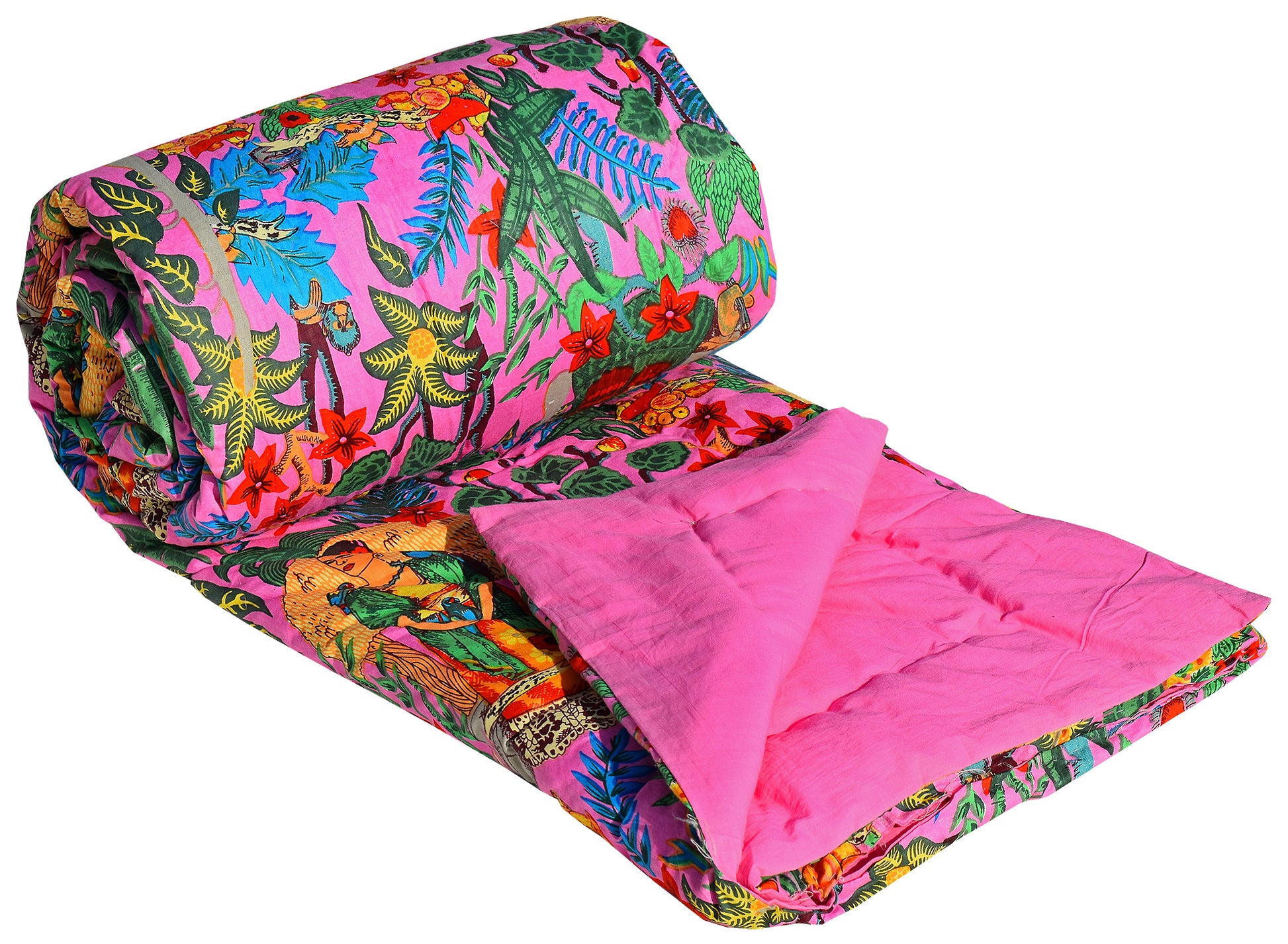 Frida Kahlo Print Quilt - The Teal Thread