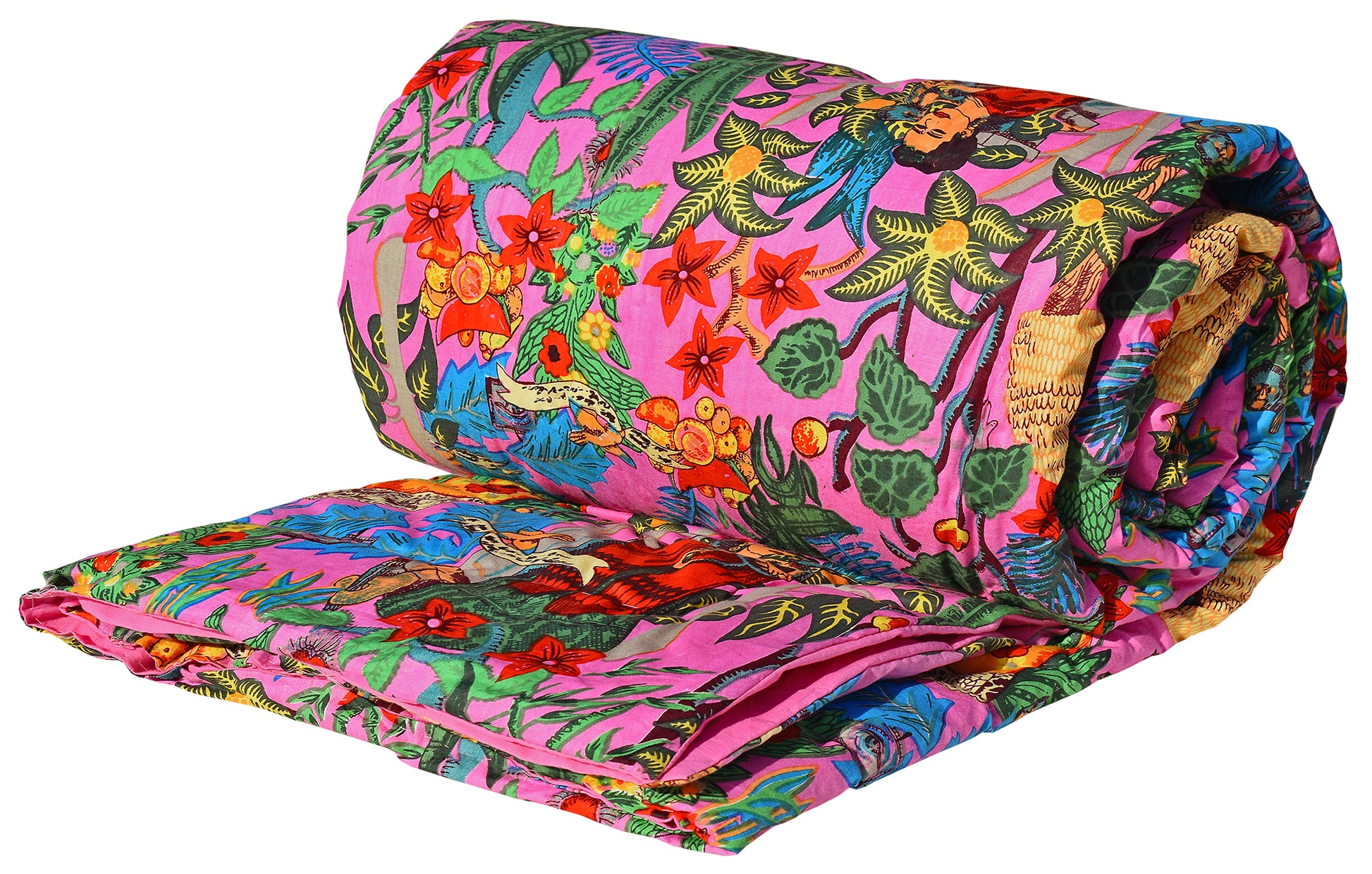 Frida Kahlo Print Quilt - The Teal Thread