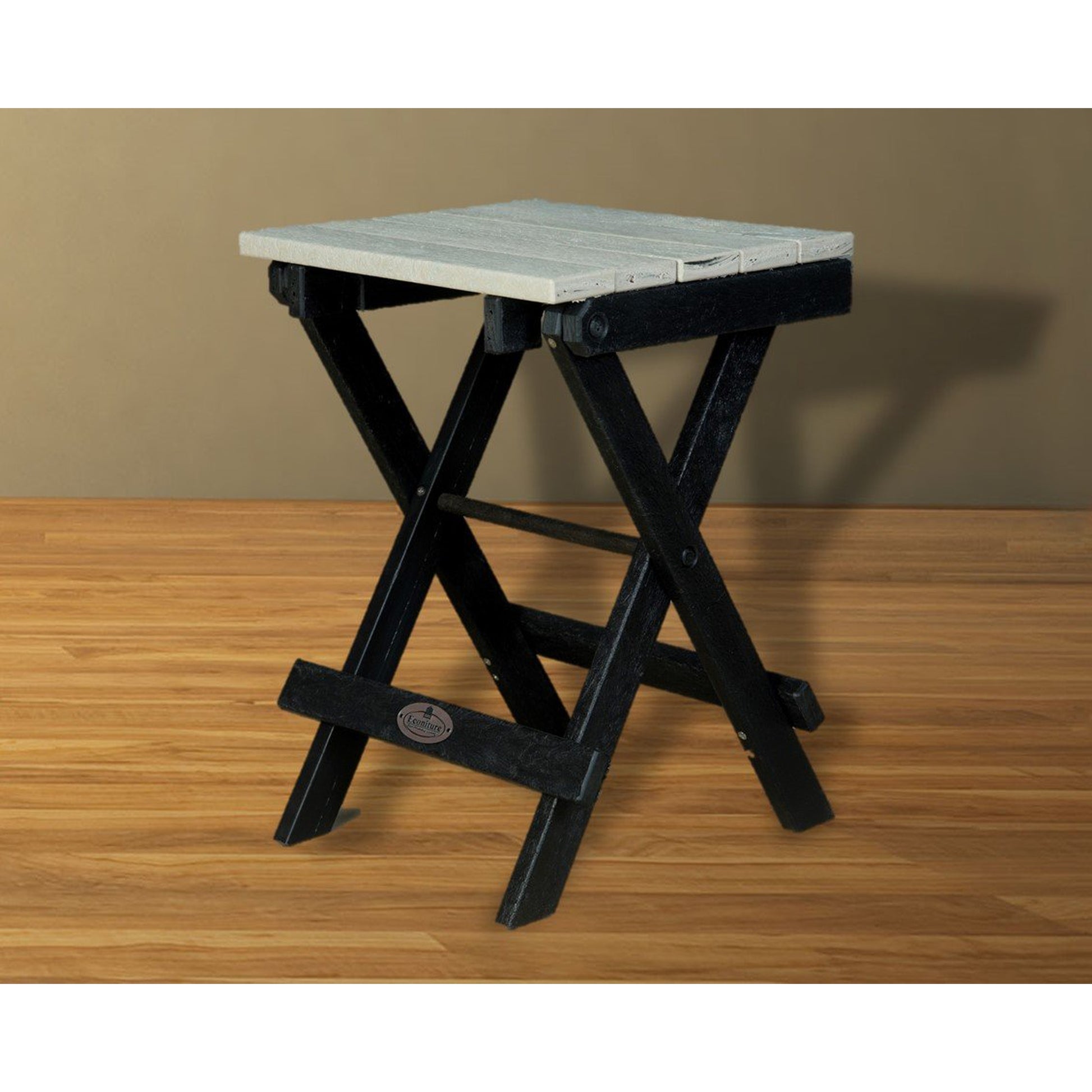 Econiture Azure Portable Folding Stool - The Teal Thread