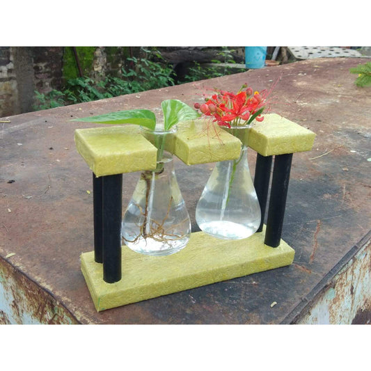 Eco Flask Round Pillar Stand - The Teal Thread
