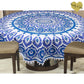 Round Center Table/Dining Table Cover 60 inches Diameter - The Teal Thread