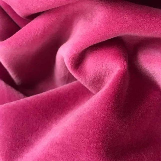 Velvet fabric for upholstery-Pink - The Teal Thread