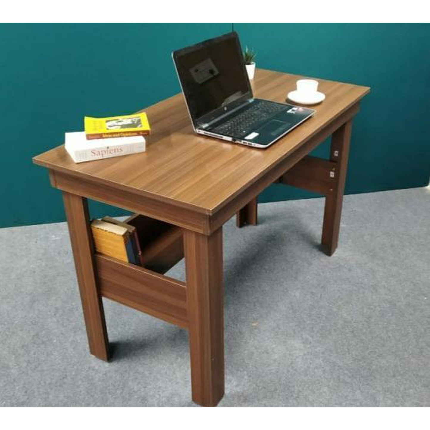 Wooden Study Table - The Teal Thread